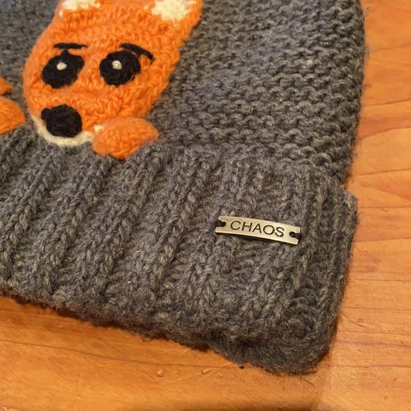 Kids “Chaos Headwear” fully fleece lined Winter Toque/Beanie - Picture 2 of 8